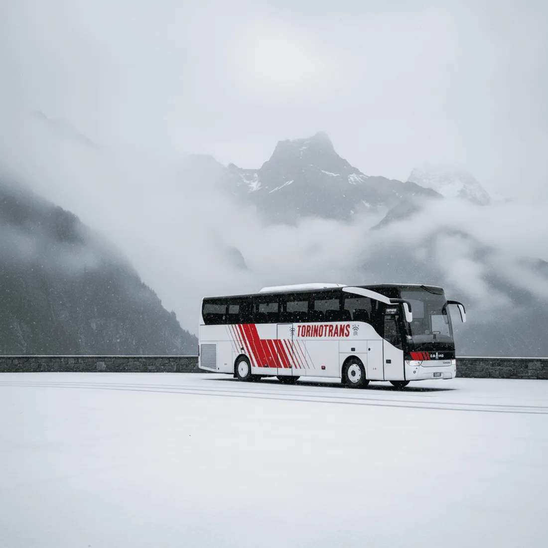 Autocarele Torino Trans în Alpi
